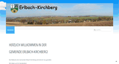 Desktop Screenshot of erlbach-kirchberg.info