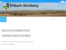 Tablet Screenshot of erlbach-kirchberg.info